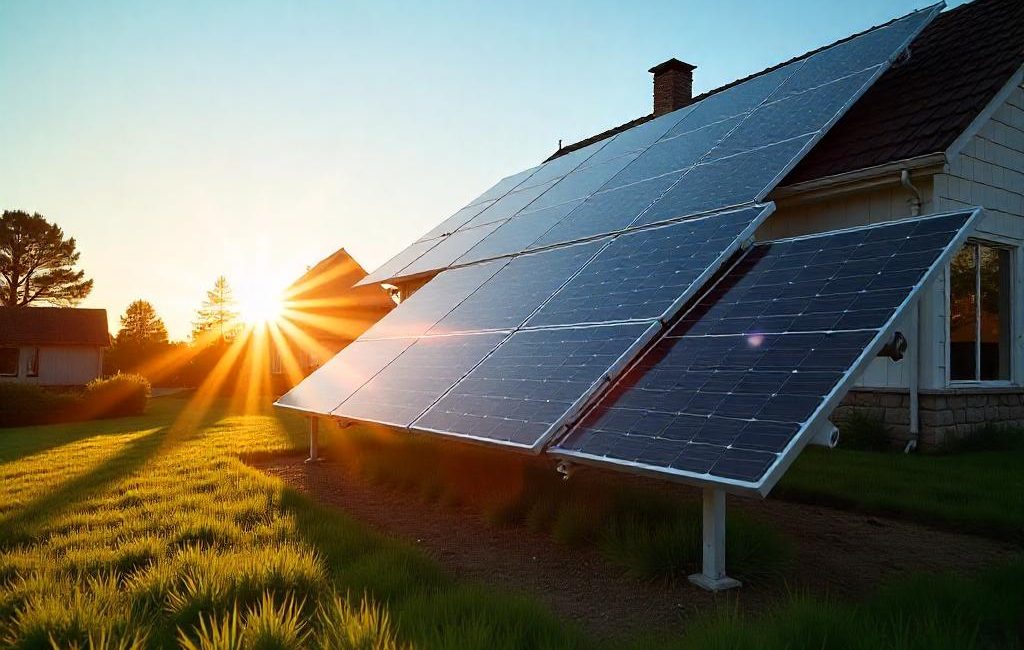 on grid solar system by RayInfratech